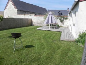 terrasse et jardin